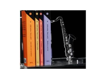 REGGILIBRO MUSICA SAX TRASPARENTE   Alessandrelli Business Solutions