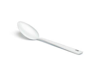 PELTRE COLLECTION CUCCHIAIO FERRO SMALTATO BIANCO 30,0 CM PEZZI 1   Alessandrelli Business Solutions