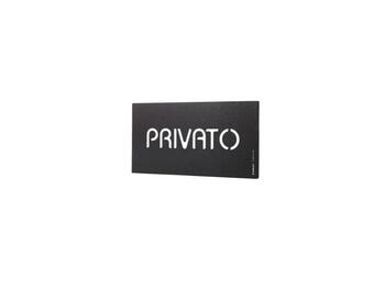 PITTOGRAMMI PRIVATO 8X15 DA PARETE   Alessandrelli Business Solutions