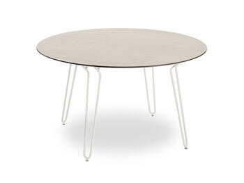 RAMATUELLE TAVOLO CREMA D.130   Alessandrelli Business Solutions