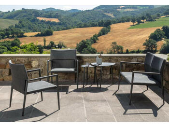SET ADAM CHARCOAL DIVAN.SEDIA TAVOL   Alessandrelli Business Solutions