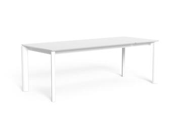 MILO ALU TAVOLO 160/215 BIANCO   Alessandrelli Business Solutions