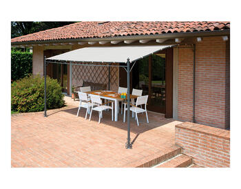 GAZEBO PERGOLA A PARETE 4X3 MT   Alessandrelli Business Solutions