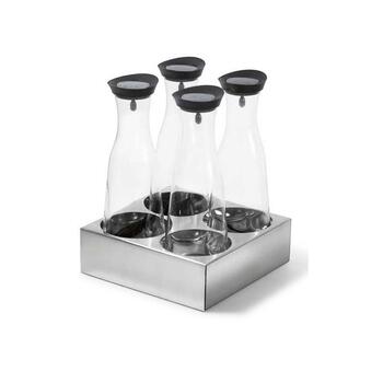 RINFRESCACARAFFE 4 POSTI REFRIGERATA LINEA SQUARE   Alessandrelli Business Solutions
