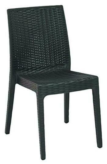 SEDIA SELENE SIMIL RATTAN ANTRACITE   Alessandrelli Business Solutions