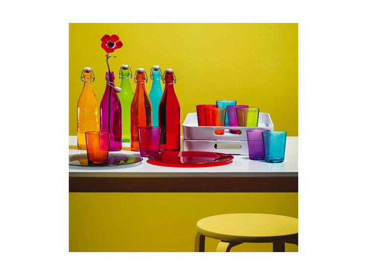 GIARA BOTTIGLIA LT. 1 COLORI ASS. 