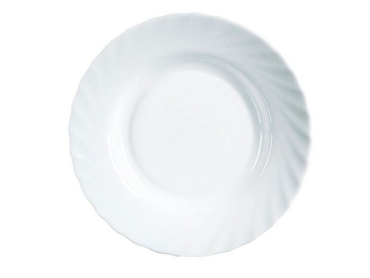 TRIANON PIATTO FRUTTA BIANCO CM 19,5 PEZZI 1 