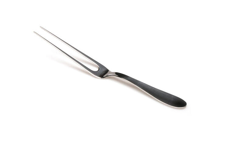FORCHETTONE ARROSTO PROFESSIONALE 2,5 MM ACCIAIO INOX 18/10 28,5 CM 