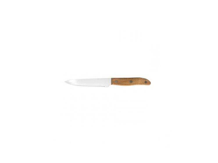 BOTY COLTELLO CARNE CON LAMA SEGHETTATA ACCIAIO INOX 23,5 CM 