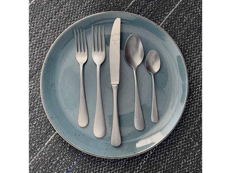 MATISSE VINTAGE GOLD FORCHETTA TAVOLA ACCIAIO INOX 18/10 20,5 CM 
