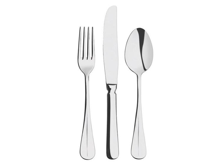 BAGUETTE FORTE 3 MM CUCCHIAIO FRUTTA ACCIAIO INOX 18/10 18,4 CM 