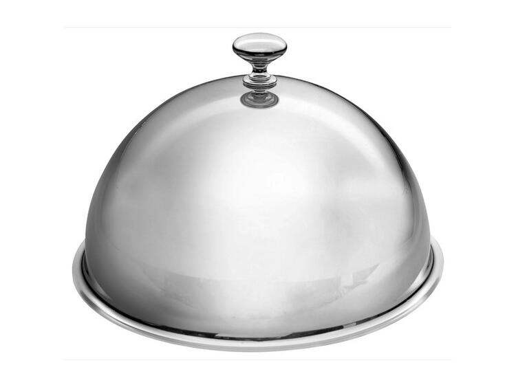ART & TABLE CLOCHE ACCIAIO INOX 18/10 VINTAGE 24 CM 