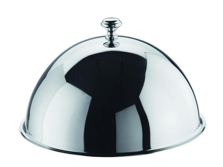 ART & TABLE CLOCHE ACCIAIO INOX 18/10 VINTAGE 28 CM 