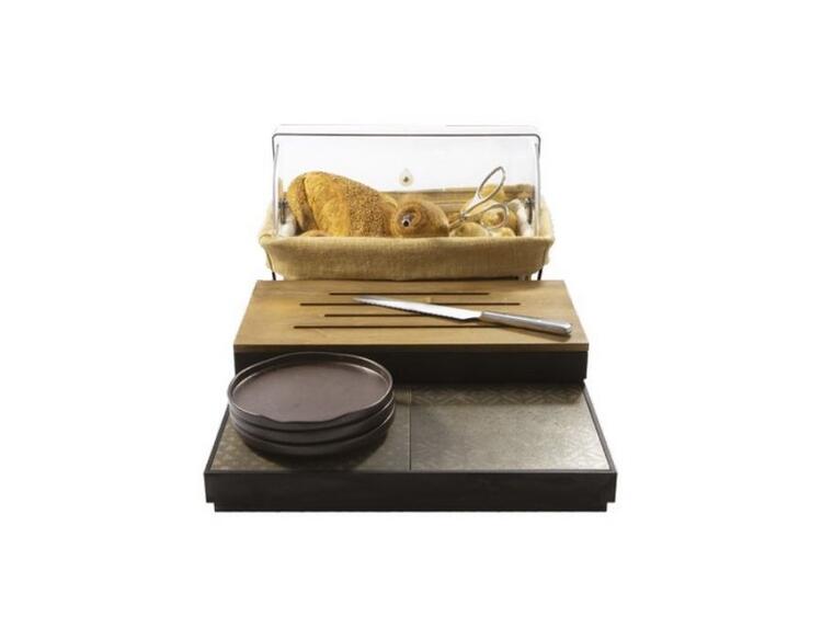 SET PANE DOMINO NERO 40X61 CM 