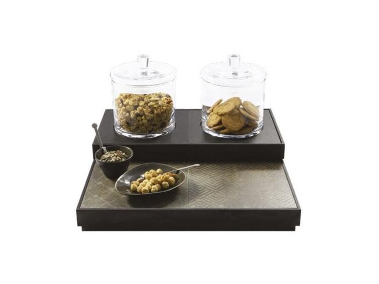 SET CEREALI DOMINO SCURO 40X40 CM 