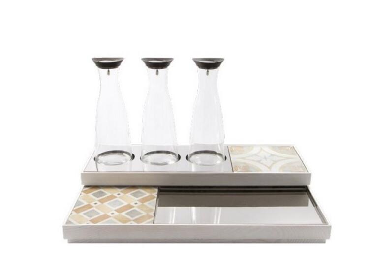 SET CEREALI DOMINO BIANCO 40X40 CM 