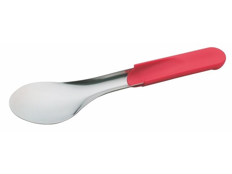 SPATOLA GELATO CM.25 M.ROSSO 