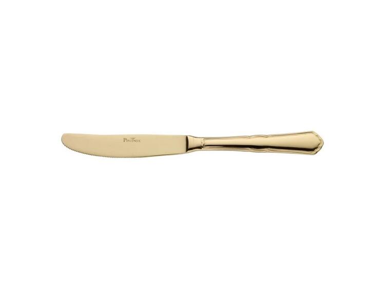 SETTECENTO TREASURE GOLD 3,0 MM COLTELLO TAVOLA ACCIAIO INOX 18/10 22,7 CM 