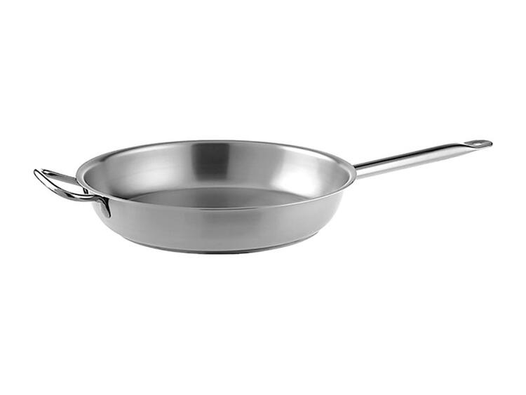 MASTER PADELLA ACCIAIO INOX 18/10 SENZA COPERCHIO 1 MANICO 28 CM 3,4 L