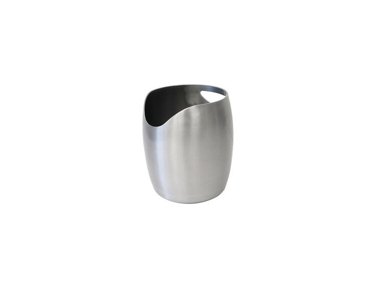 AUDREY 3 MM SECCHIELLO CHAMPAGNE IN ALLUMINIO DARK GREY 18,2 CM H 21 CM 