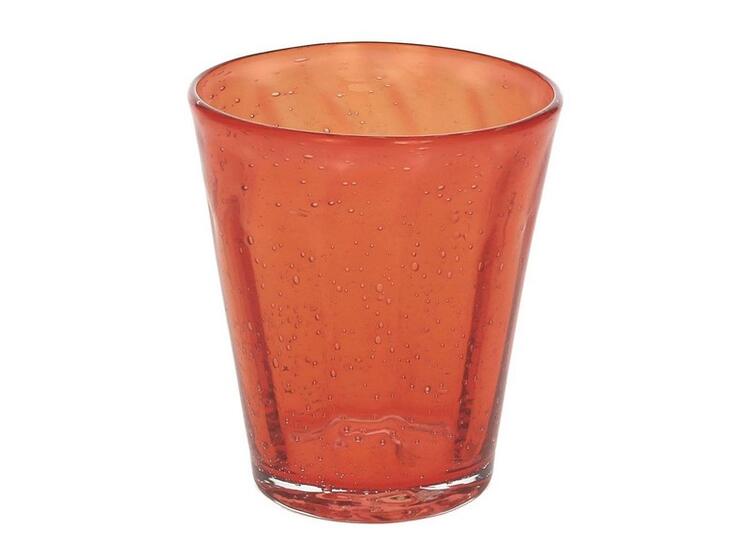 KOLORS BICCHIERE ARANCIO VETRO 9 CM H 10,5 CM 34 CL 