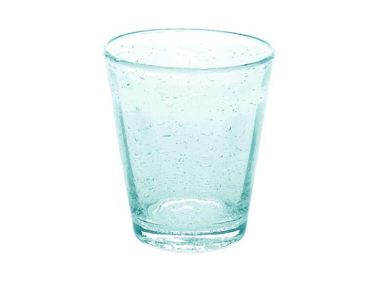 KOLORS BICCHIERE ACQUAMARINA VETRO 9 CM H 10,5 CM 34 CL 