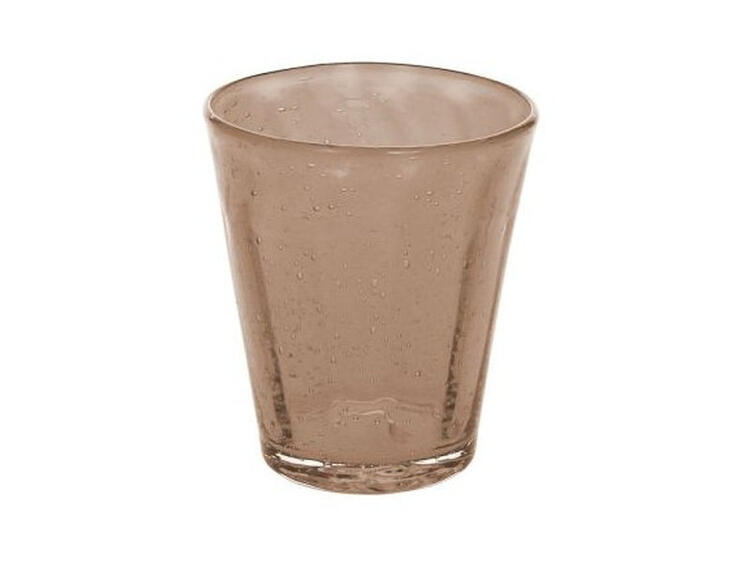 KOLORS BICCHIERE AMBRA VETRO 9 CM H 10,5 CM 34 CL