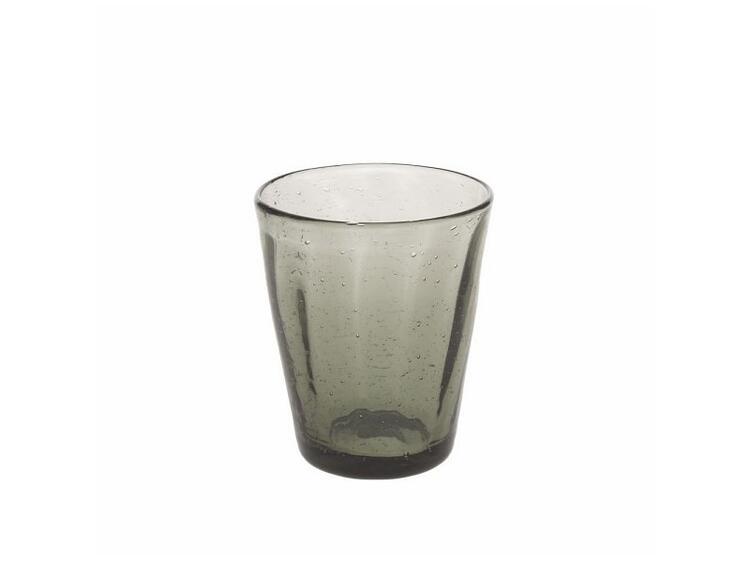 KOLORS BICCHIERE GRIGIO VETRO 9 CM H 10,5 CM 34 CL
