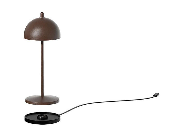 TT LAMP LAMPADA DA TAVOLO ALLUMINIO CORTEN 6 CM H 20 CM