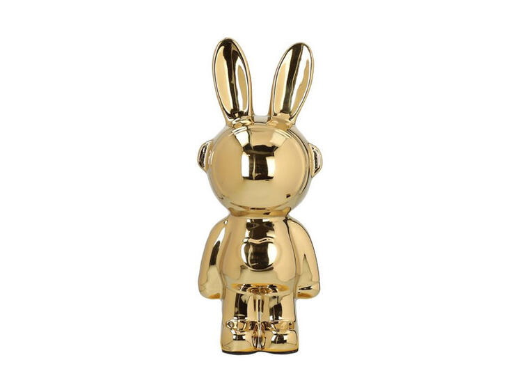 HOME DECOR RABBIT SALVADAN.ORO H.18 