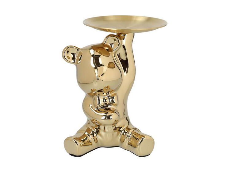 HOME DECOR BEAR ORSO ORO.C/VASS.19 