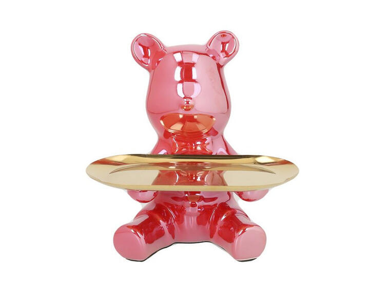 HOME DECOR BEAR ORSO ROS.C/VASS.19 