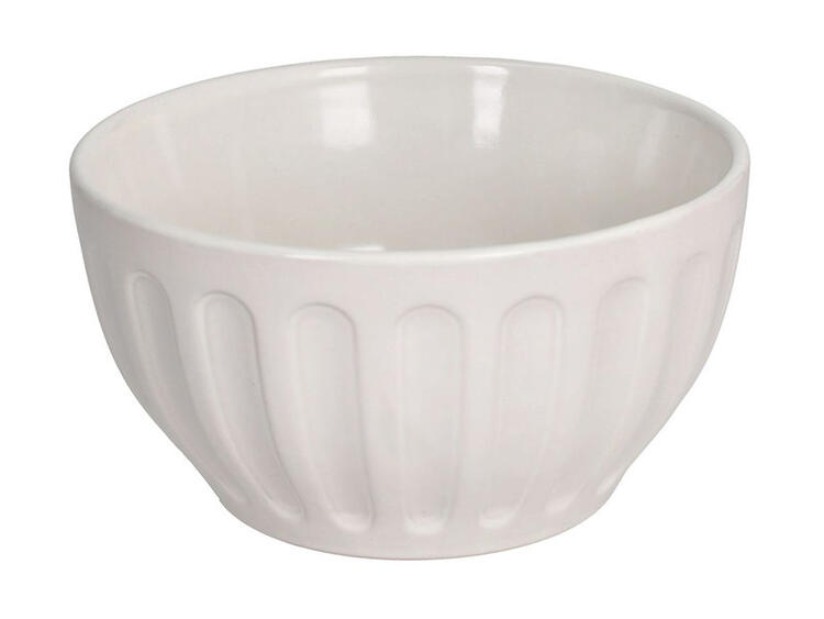MADRID CAMILLE BOLO STONEWARE BIANCO 14 CM 63 CL