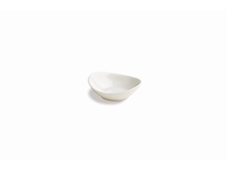 MINIPARTY COPPETTA BARCHETTA PORCELLANA CREMA 11,5X10,5 CM H 3,5 CM 11 CL