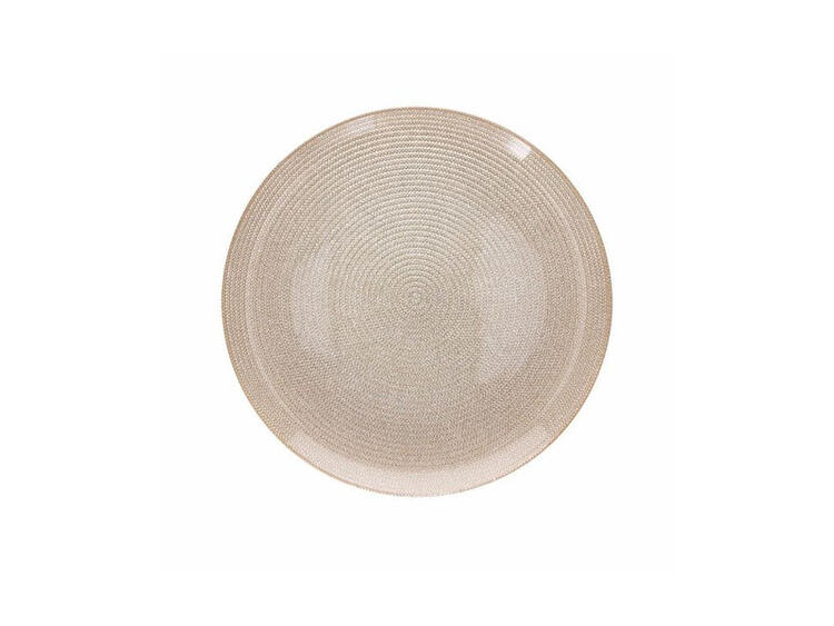 NATALE PIATTO TONDO 33 ROSE GOLD 