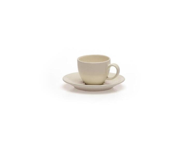 OLIVA PIATTINO CAFFE  CM.12 BIANCO 