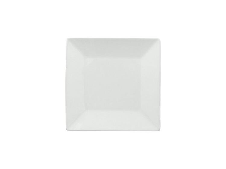 PLAIN PIATTO QUADRO CM.19 BIANCO 