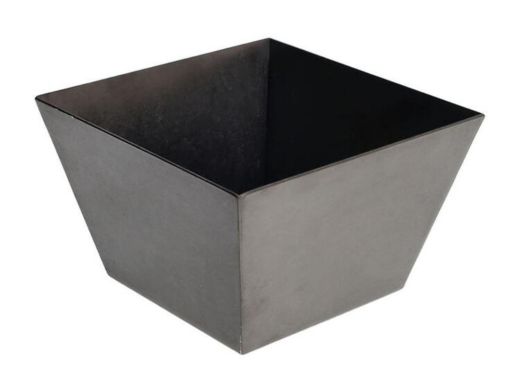 TEX MEX SQUARE BOWL LARGE ACCIAIO NERO ORO 13 CM 88 CL