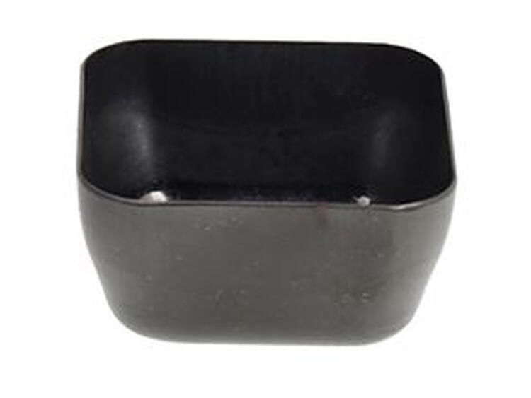 TEX MEX MINI SQUARE BOWL ACCIAIO NERO ORO 5 CM 4 CL 