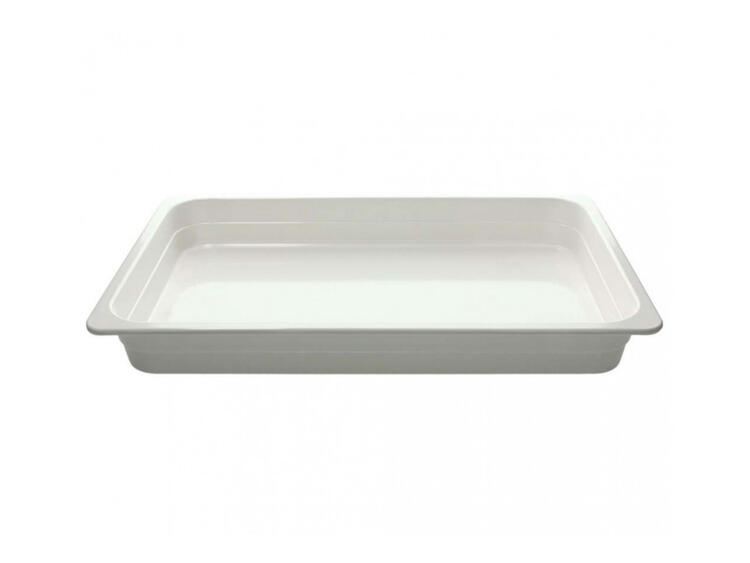 LINEA SHOW PLATE PIROFILA RETTANGOLARE 40X24 BIANCO 