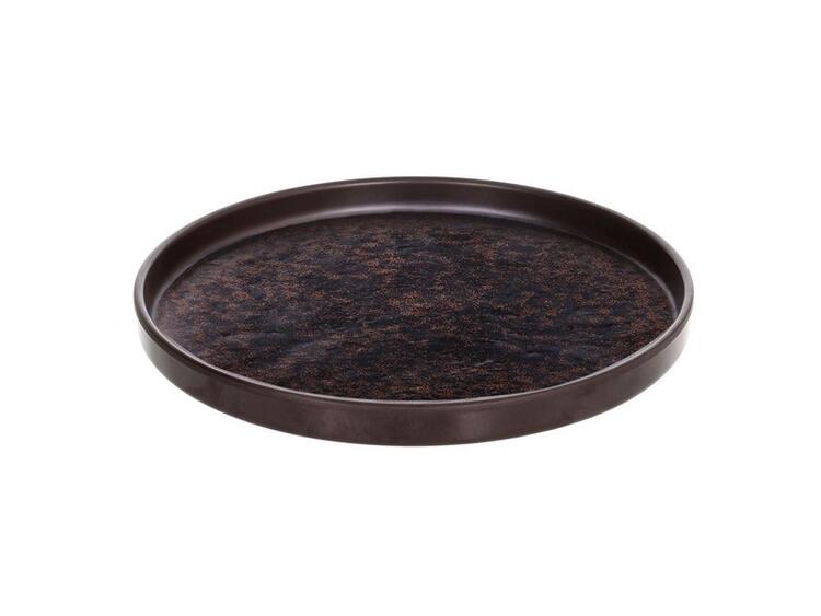 SHOWPLATE PIATTO EDGE CM.9 CORTEN 