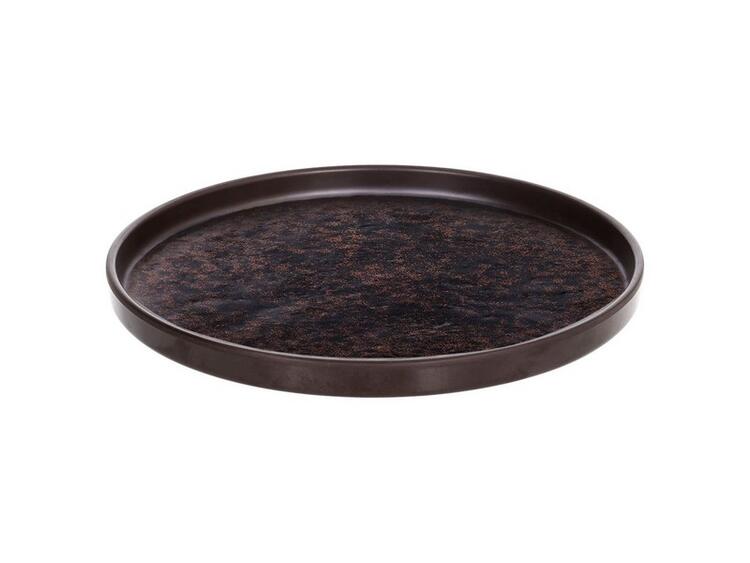 SHOWPLATE PIATTO EDGE CM.25 CORTEN 