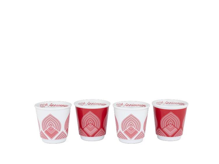 SET 4 BICCHIERINI CENTENARIO 