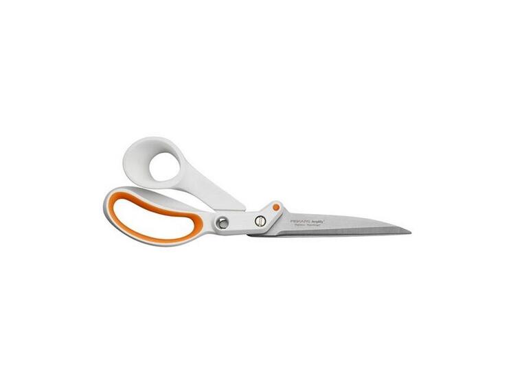 AMPLIFY FORBICI MULTIUSO ACCIAIO INOX IMPUGNATURA BIANCA ARANCIONE 15 CM
