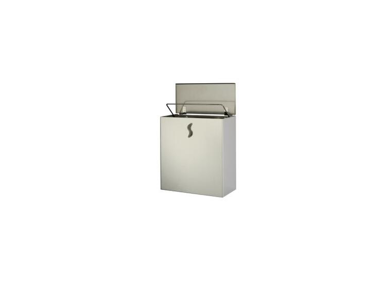 PATTUMIERA MURALE INOX LT.10 