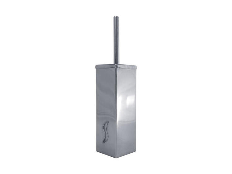 BRINOX PORTASCOPINO ACCIAIO INOX AISI 304 BRILLANTE PARETE 85X372 MM 