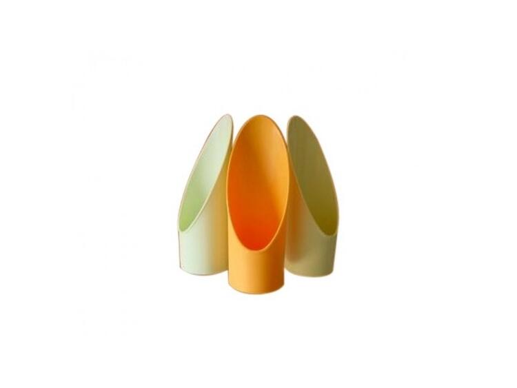 PORTABICCHIERI A COLONNA IN PLASTICA CM 8,5X24 