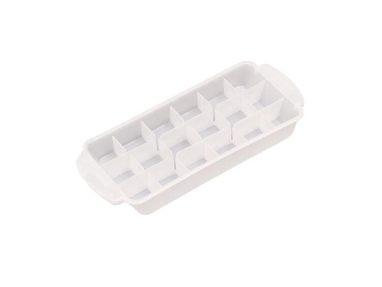 STAMPO PER GHIACCIO A CUBETTI QUADRI IN PLASTICA CM 22X10X3