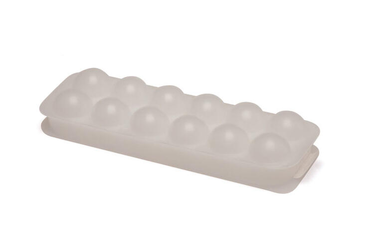 STAMPO PER GHIACCIO A PALLINE IN PLASTICA CM 21X7X3 