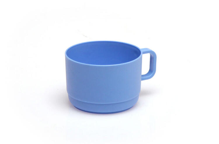 TAZZA DA COLAZIONE IN PLASTICA SENZA PIATTINO CM 11X8,5